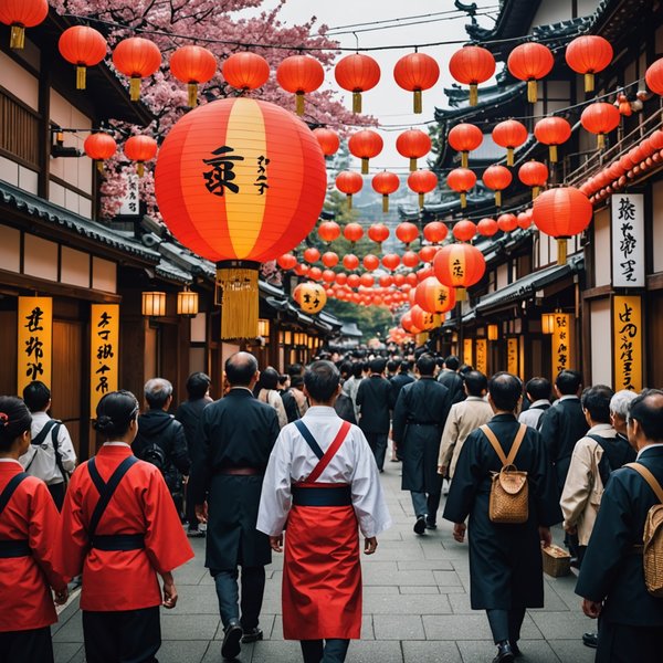 Comment découvrir les festivals culturels traditionnels au Japon?
